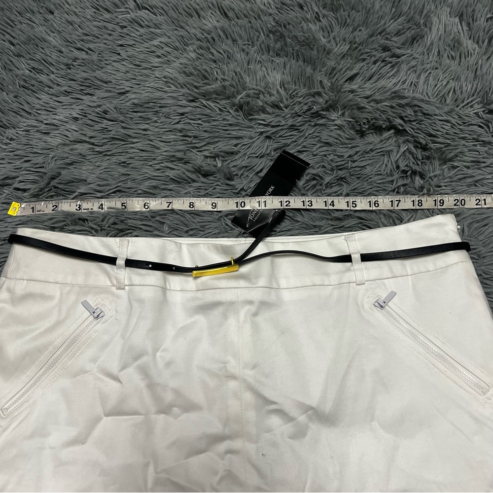 NWT Jones New York Collection Stretch White Pencil Skirt Size 16w - Picture 10 of 10
